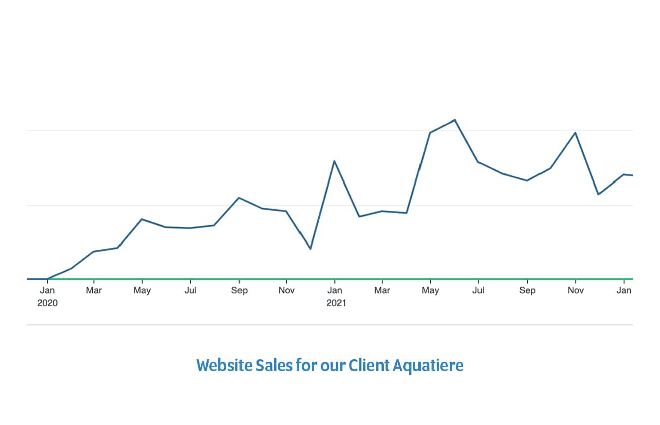 Website Sales Results